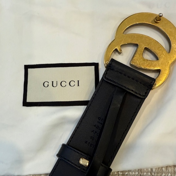 Gucci GG Marmont Wide Belt - Size 90cm / 36in - Picture 6 of 7